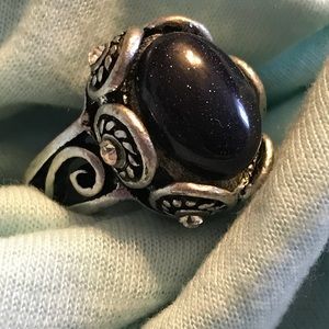 Blue sandstone ring 8
